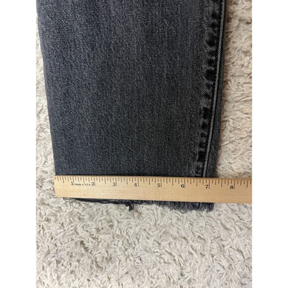 Levi's Charcoal Straight Leg Jeans - Picture 2 of 12